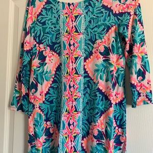 Lilly Pulitzer Ophelia Dress Seaside Aqua!!